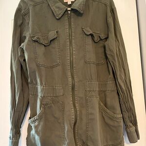 Knox Rose Olive Green Utility Jacket
